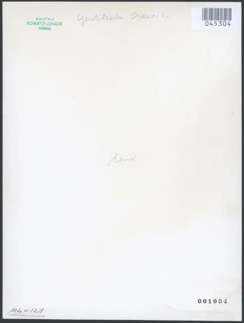 Gentileschi Orazio - sec. XVI/ XVII - Madonna con Bambino