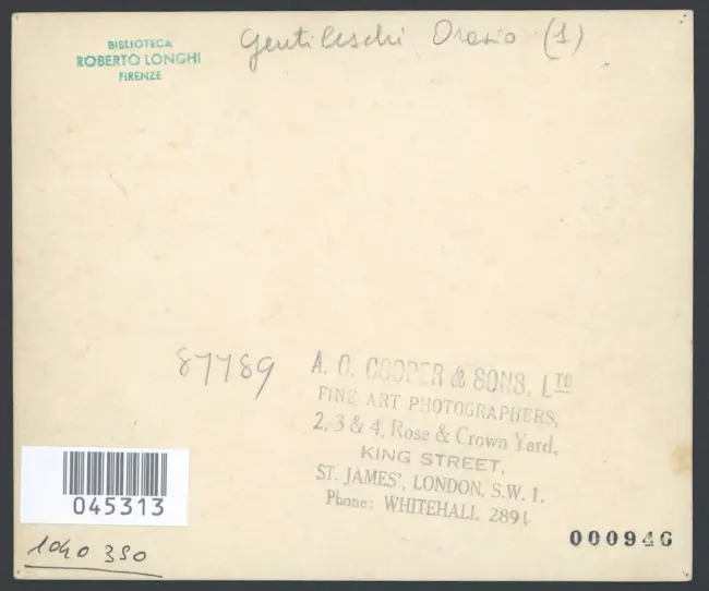 Gentileschi Orazio - sec. XVII - Santa Cecilia