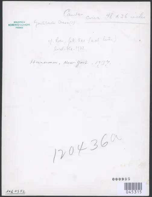 Gentileschi Orazio - sec. XVI/ XVII - Madonna con Bambino