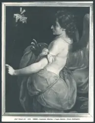 Torino - Accademia Albertina. L'Angelo Gabriele. (Orazio Gentileschi)