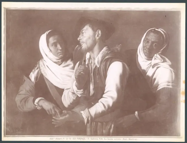 Zingara che legge la mano