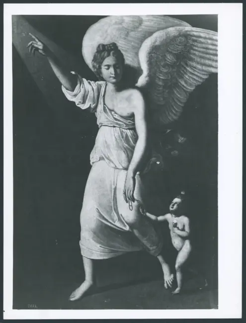 El Pardo (Madrid). Palacio. "Angel del lo Guarda"