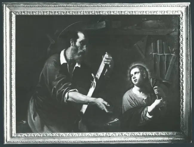 San Giuseppe nella bottega di falegname