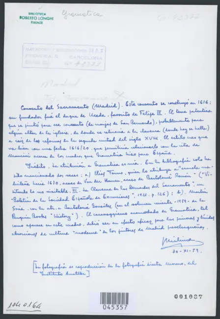 Gramatica Antiveduto  - sec. XVII - Visione di san Bernardo