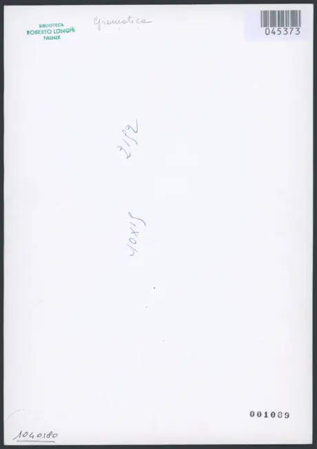 Gramatica Antiveduto  - sec. XVII - Santa Maria Maddalena