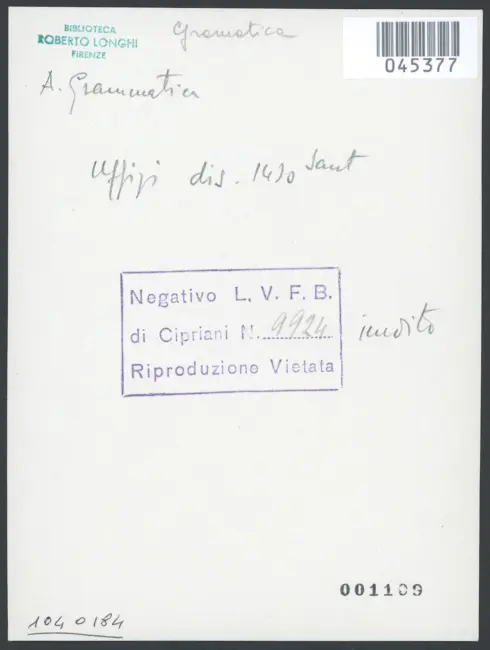 Gramatica Antiveduto  - sec. XVII - San Michele Arcangelo combatte contro Satana