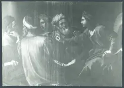 Gramatica Antiveduto  - sec. XVII - Disputa di Gesù con i dottori del Tempio