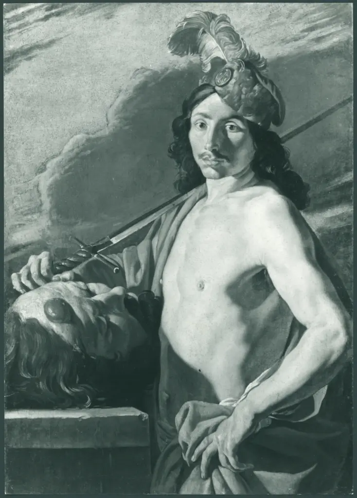 Haen David de (?) - sec. XVII - David con la testa di Golia