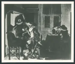 Heimbach Wolfgang - sec. XVII - Uomini di fronte a un camino e giocatori di carte
