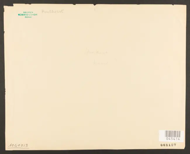 Honthorst Gerrit van (Gherardo delle Notti) - sec. XVII - Satiro e ninfa