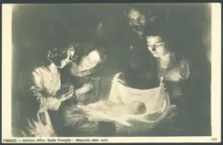Firenze. Galleria Uffizi. Santa Famiglia. Gherardo delle notti