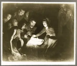 Honthorst Gerrit van (Gherardo delle Notti) - sec. XVII - Adorazione dei pastori