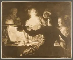 Kgl. Pinakothek. Gerard van Honthorst. Der Verlorene Sohn