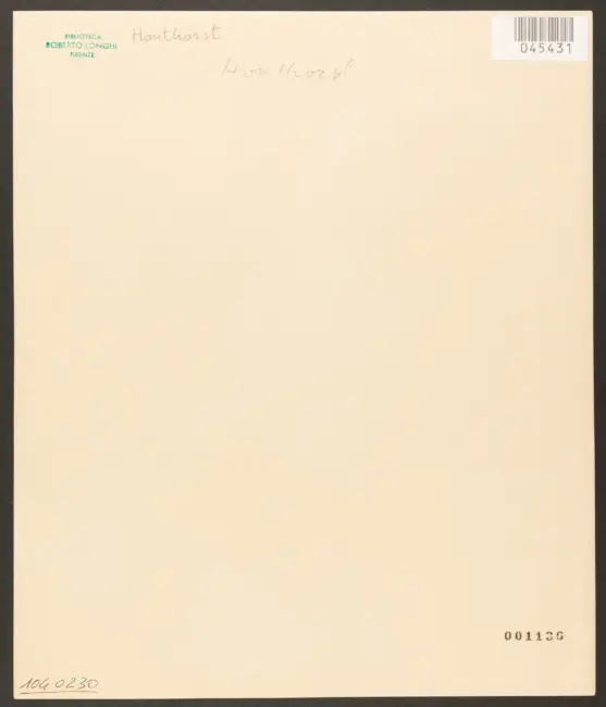 Karlshure, Gemäldegalerie. No. 223. G. V. Honthorst, Lacher M. Weinglas