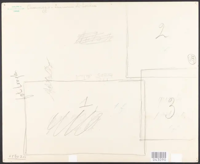 Merisi Michelangelo (Caravaggio) - sec. XVI - Cena in Emmaus