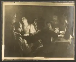 Honthorst Gerrit van (Gherardo delle Notti) - sec. XVII - Negazione di san Pietro