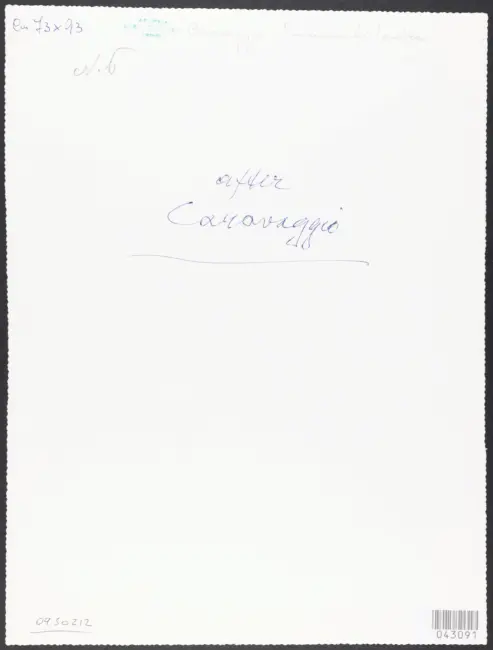 Merisi Michelangelo (Caravaggio) - copia da - sec. XVII - Cristo con il calice; San Giovanni Evangelista