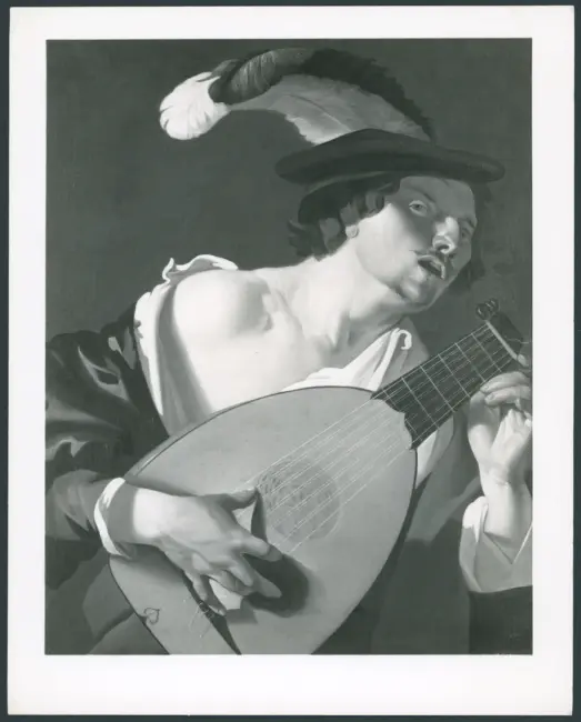 Janssens Jan - sec. XVII - Suonatore di liuto