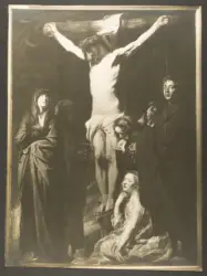 Rennes Jordaens Le Christ en croix la Vierge et les [...]