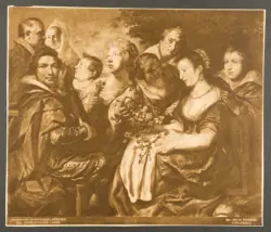 KGL. Gemäldegalerie Cassel. Jacob Jordaens Familienbild
