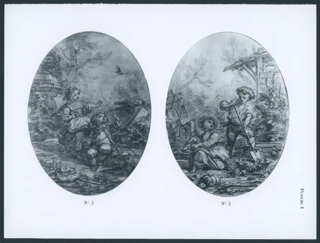 König Johann - sec. XVII - Scene di genere in paesaggi rurali