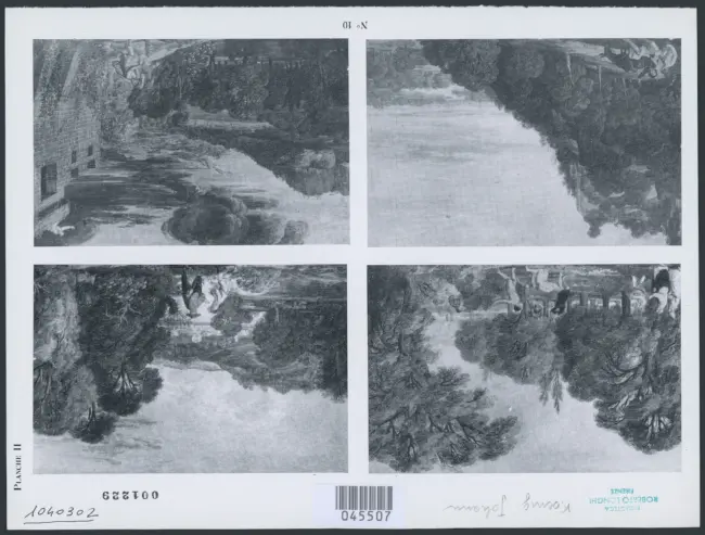 König Johann - sec. XVII - Scene di genere in paesaggi rurali