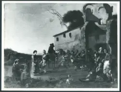 Laer Pieter van (Bamboccio) - sec. XVII - Scena di genere