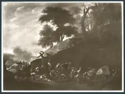 Laer Pieter van (Bamboccio) - sec. XVII - Assalto ai viaggiatori