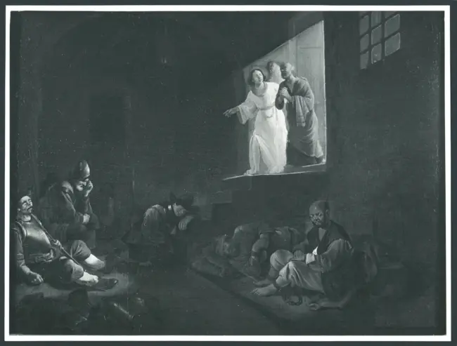 San Pietro liberato dal carcere da un angelo