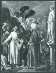 Lastman Pieter - sec. XVII - San Lorenzo viene preparato al martirio