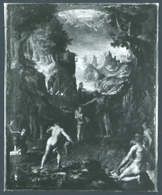 Lastman Pieter - sec. XVII - Battesimo di Cristo
