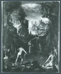 Lastman Pieter - sec. XVII - Battesimo di Cristo
