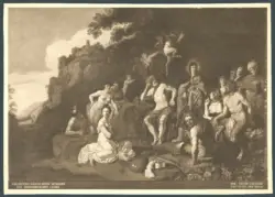 KGL. Gemaldegalerie Cassel. Pieter Lastman. Das Urteil des Midas