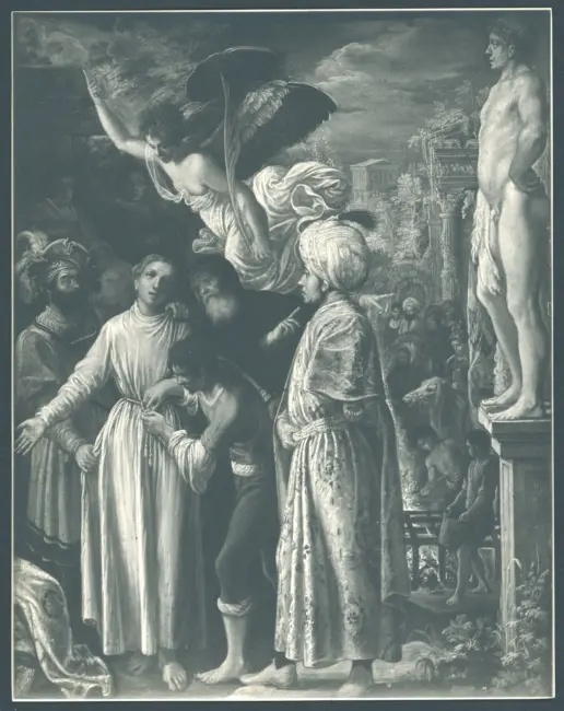 Lastman Pieter - sec. XVII - San Lorenzo viene preparato al martirio