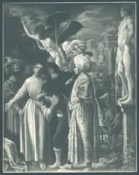 Lastman Pieter - sec. XVII - San Lorenzo viene preparato al martirio