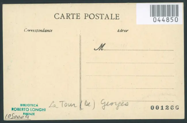 Nantes - Musée des Beaux-Arts. École Française. G. de La Tour (XVIIe siècle). Le Reniement de St-Pierre