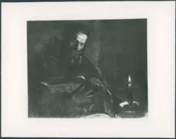 La Tour Georges de - sec. XVII - Santo (francescano?) che legge