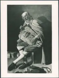 La Tour Georges de - sec. XVII - Suonatore di ghironda