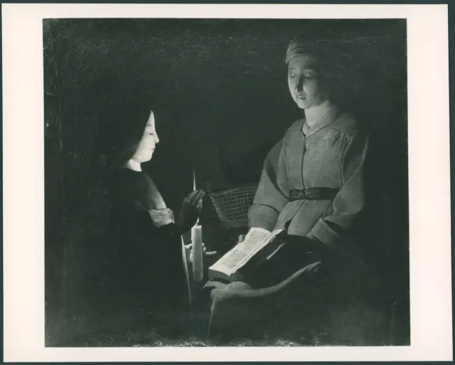 La Tour Georges de - sec. XVII - Educazione di Maria Vergine