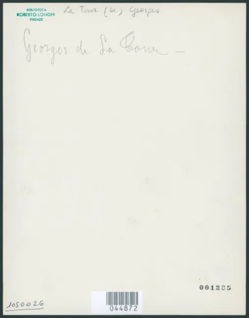 La Tour Georges de - sec. XVII - San Girolamo nello studio