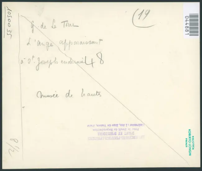 La Tour Georges de - sec. XVII - Sogno di san Giuseppe