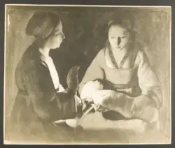 La Tour Georges de - sec. XVII - Il neonato