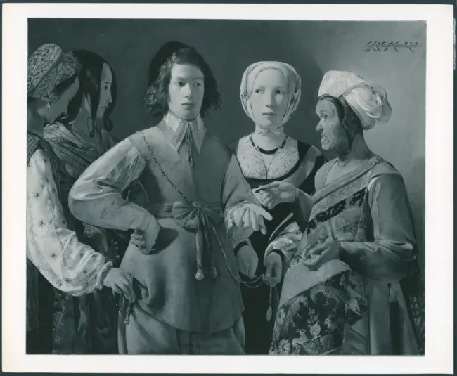 Zingara che legge la mano