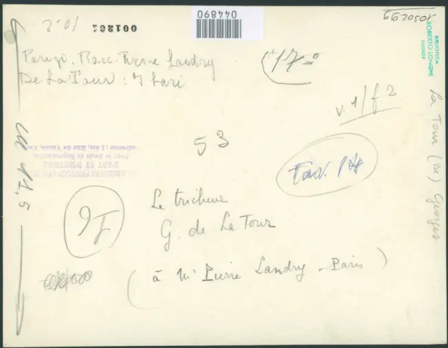 La Tour Georges de - sec. XVII - Giocatori di carte