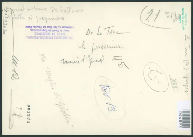 La Tour Georges de - sec. XVII - Giobbe deriso dalla moglie