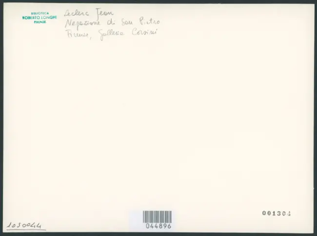 Le Clerc Jean - sec. XVII - Negazione di san Pietro