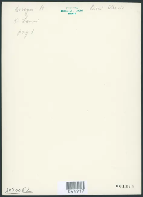 Leoni Ottavio - sec. XVII - Autoritratto