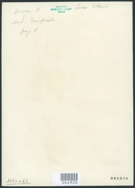 Leoni Ottavio - sec. XVII - Ritratto di Antonio Tempesta