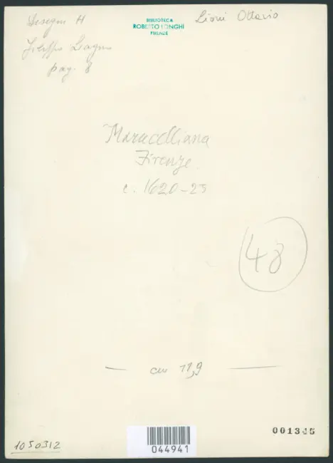 Leoni Ottavio - sec. XVII - Ritratto di Filippo Angeli, detto Filippo Napoletano