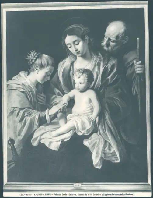 Matrimonio mistico di santa Caterina d'Alessandria